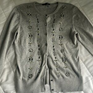 Ann Taylor bedazzled sweater